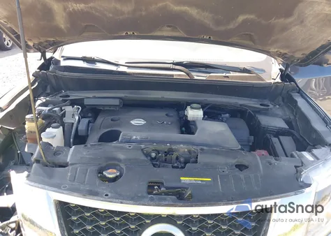 2014 Nissan Pathfinder Platinum из США, поврежденный, VIN 5N1AR2MM7EC628495